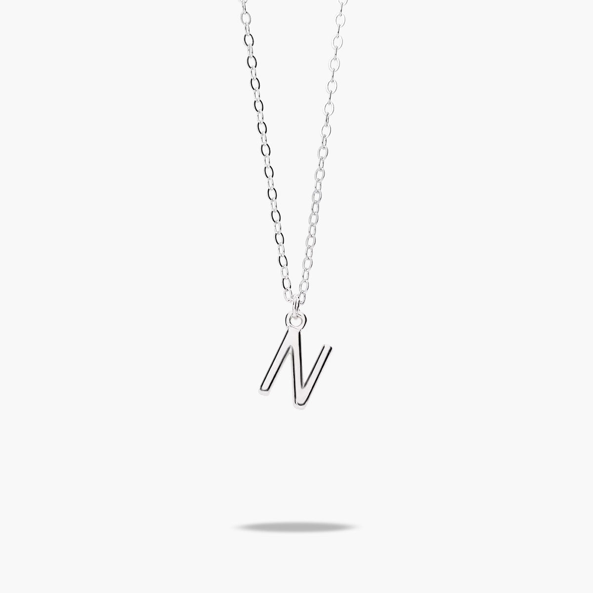 Collar de plata 1ª ley N MY ABC