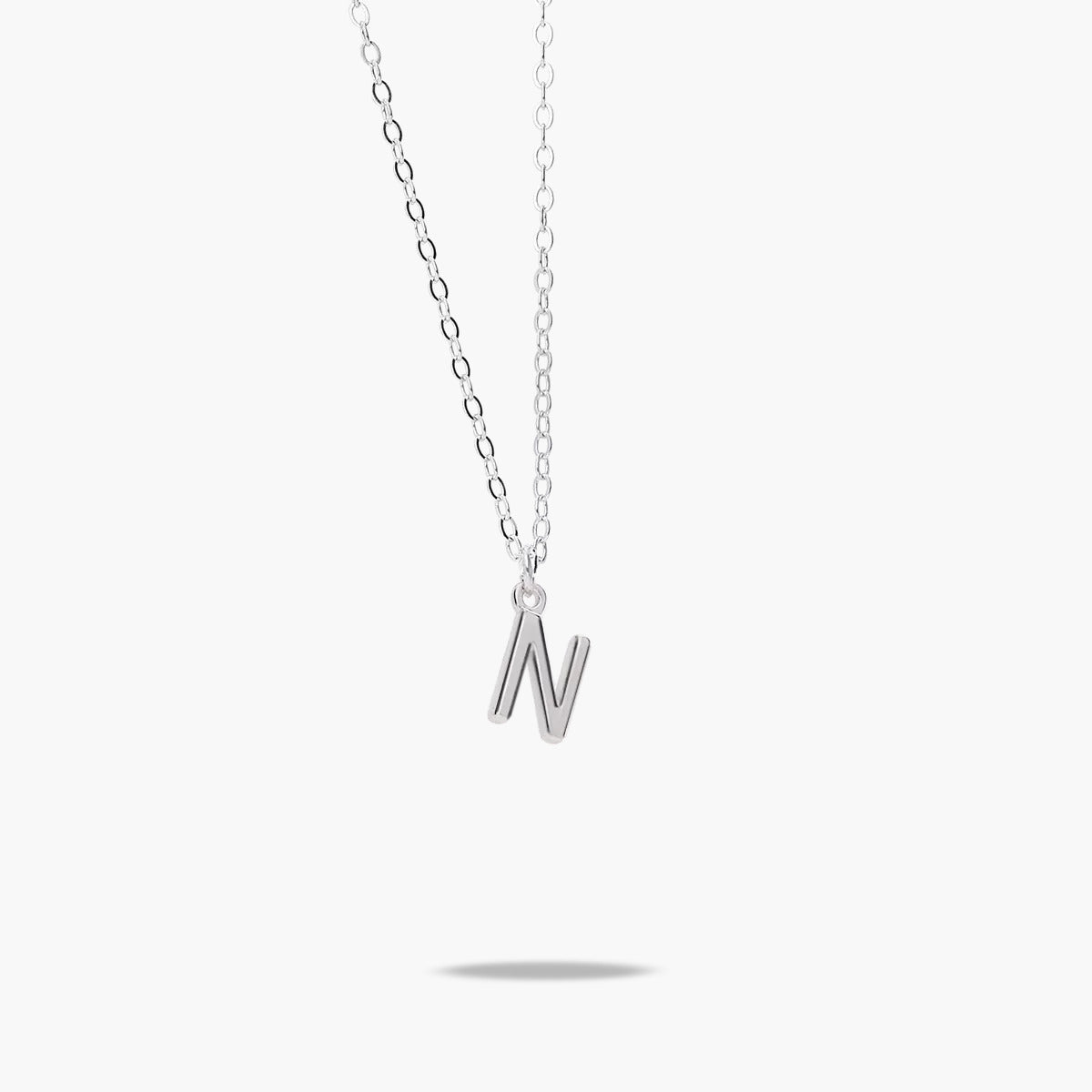 Collar de plata 1ª ley N MY ABC