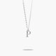 Collar de plata 1ª ley P MY ABC