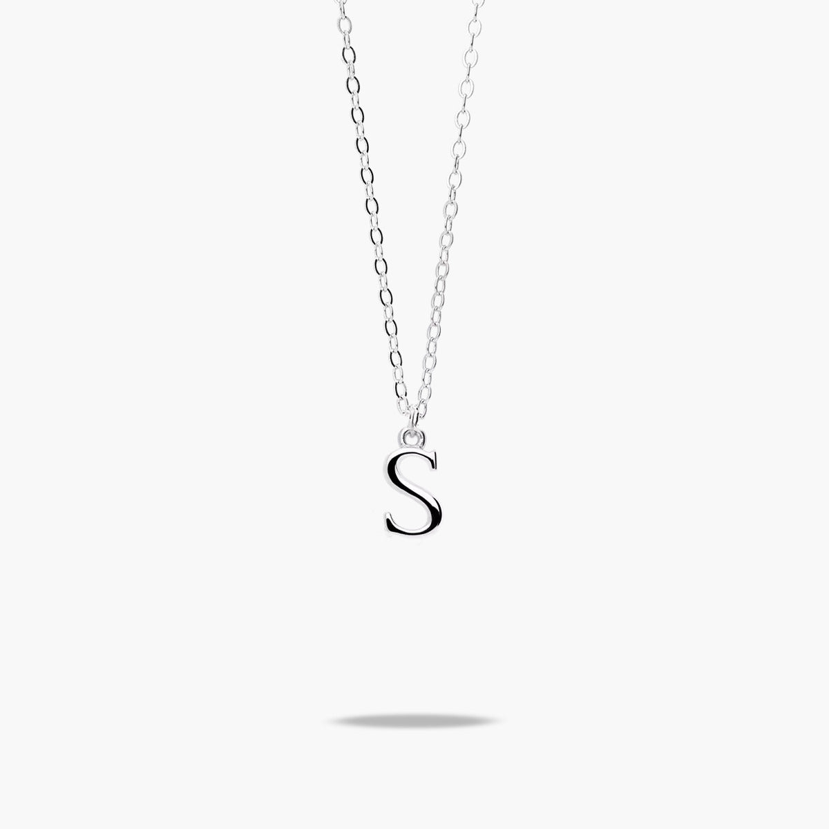 Collar de plata 1ª ley S MY ABC