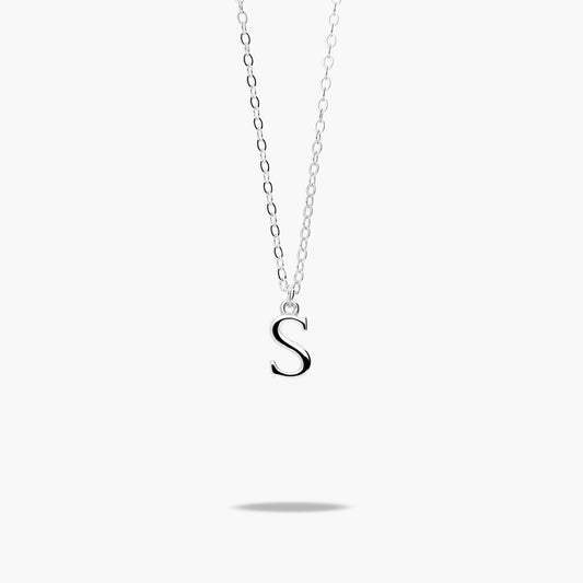 Collar de plata 1ª ley S MY ABC