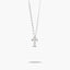 Collar de plata 1ª ley T MY ABC