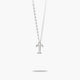 Collar de plata 1ª ley T MY ABC