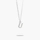 Collar de plata 1ª ley U MY ABC