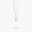 Collar de plata 1ª ley V MY ABC