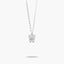 Collar de plata 1ª ley W MY ABC