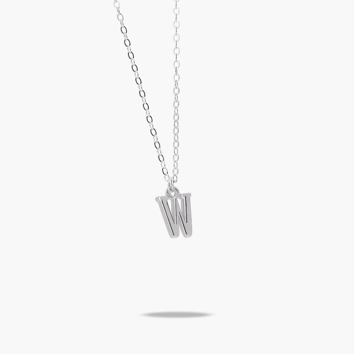 Collar de plata 1ª ley W MY ABC