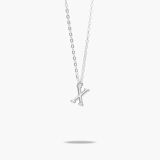 Collar de plata 1ª ley X MY ABC