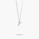 Collar de plata 1ª ley Y MY ABC