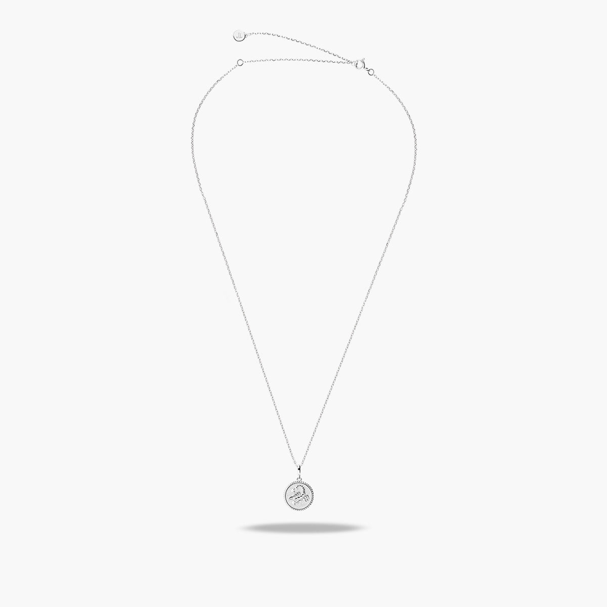 Collar de plata 1ª ley Escorpio ASTRAL SILVER