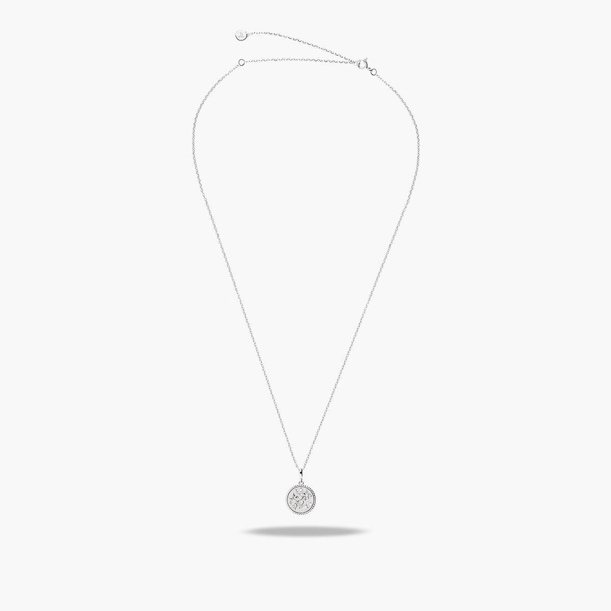 Collar de plata 1ª ley Géminis ASTRAL SILVER