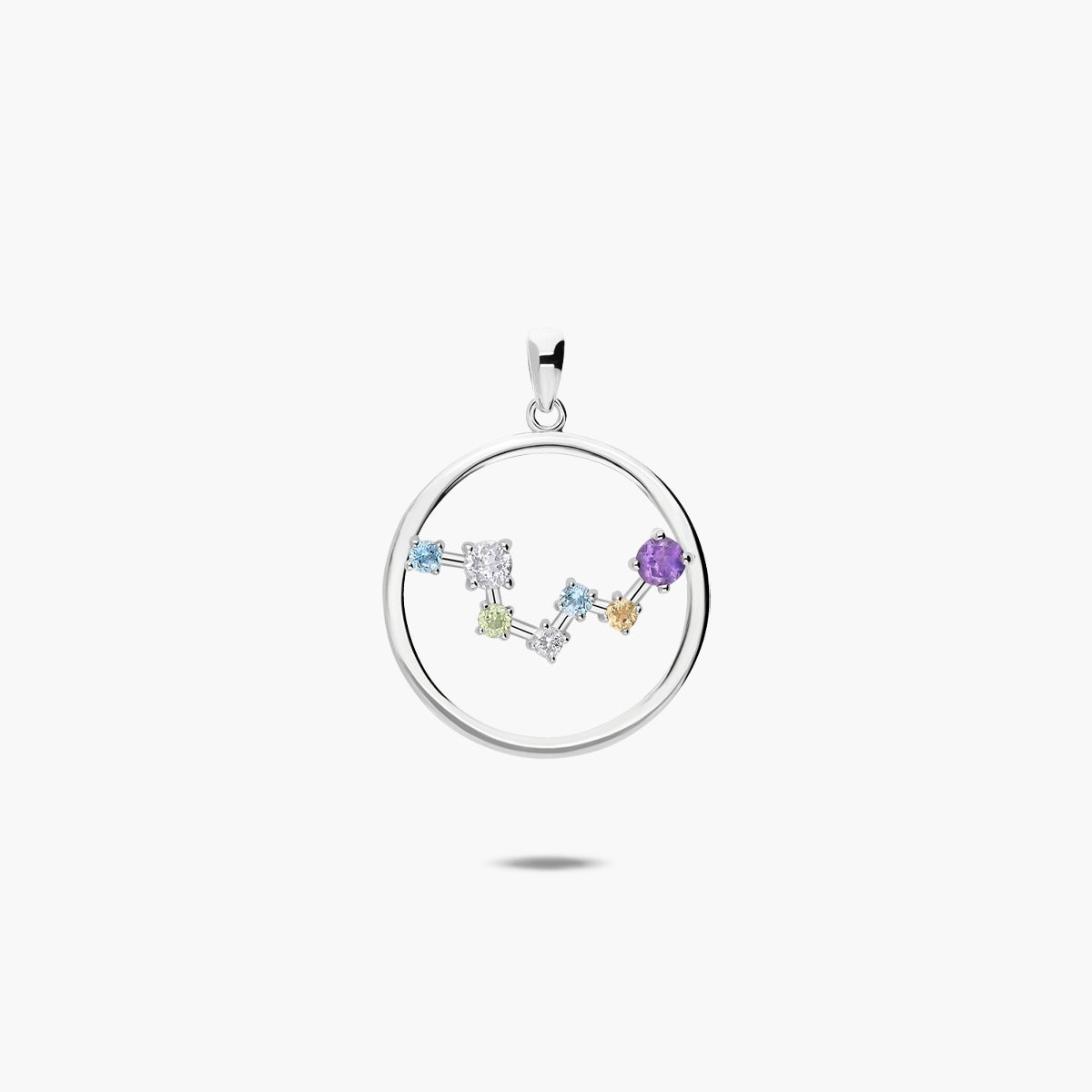 Colgante plata primera ley Piscis GLIMMERS