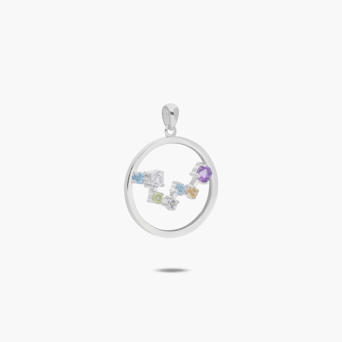 Colgante plata primera ley Piscis GLIMMERS
