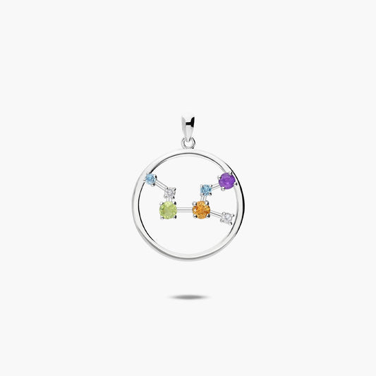 Colgante plata primera ley Virgo GLIMMERS