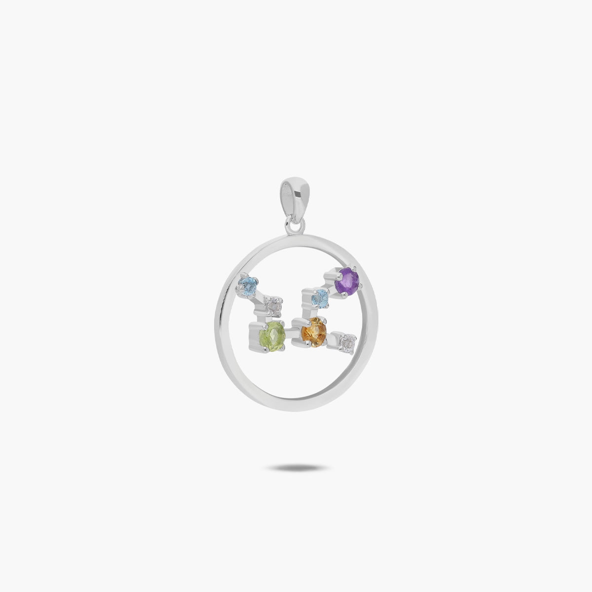 Colgante plata primera ley Virgo GLIMMERS