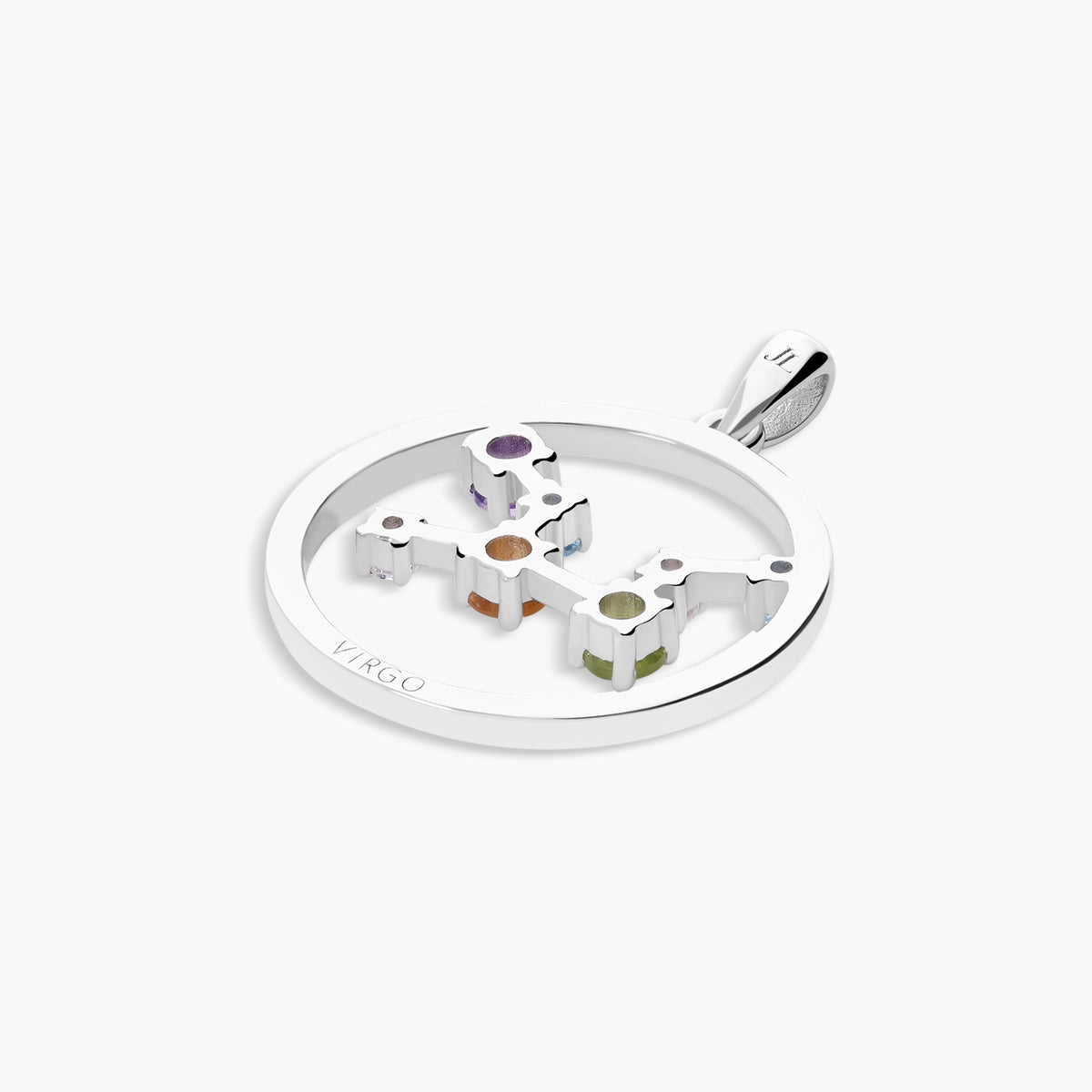 Colgante plata primera ley Virgo GLIMMERS