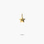 Colgante estrella de oro 18K 7 mm