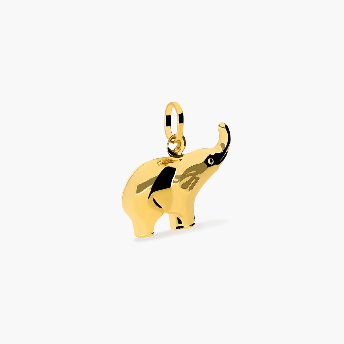 Colgante elefante de oro 18K 17 mm