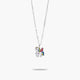 Collar unicornio de plata 1ª ley circonitas 10 mm