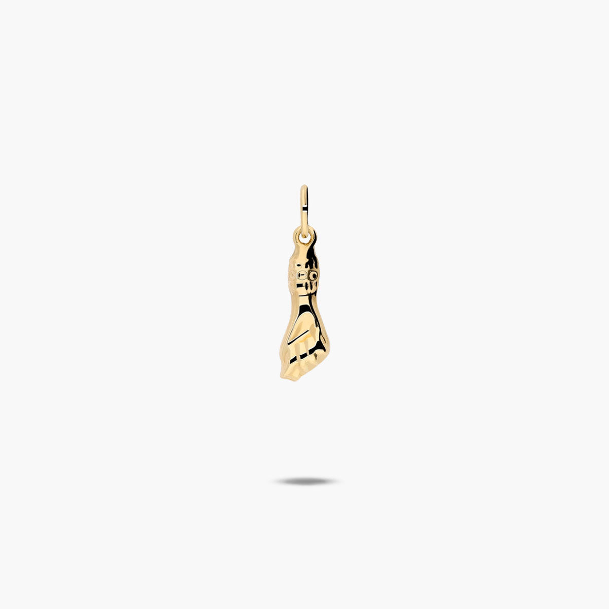 Colgante figa de oro 18K 11 mm