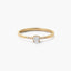 Anillo de oro 18K diamante natural 0.18 ct. COMET