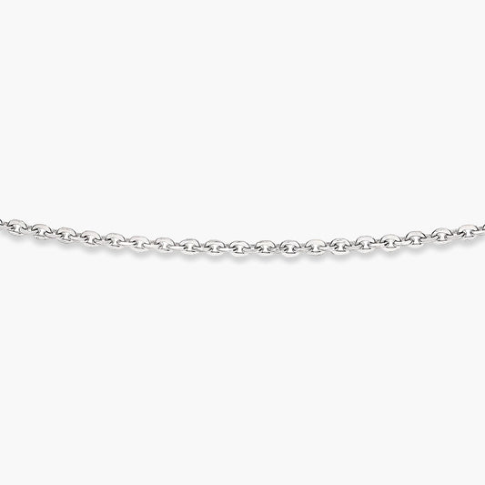 Cadena de plata 1ª ley 40 cm