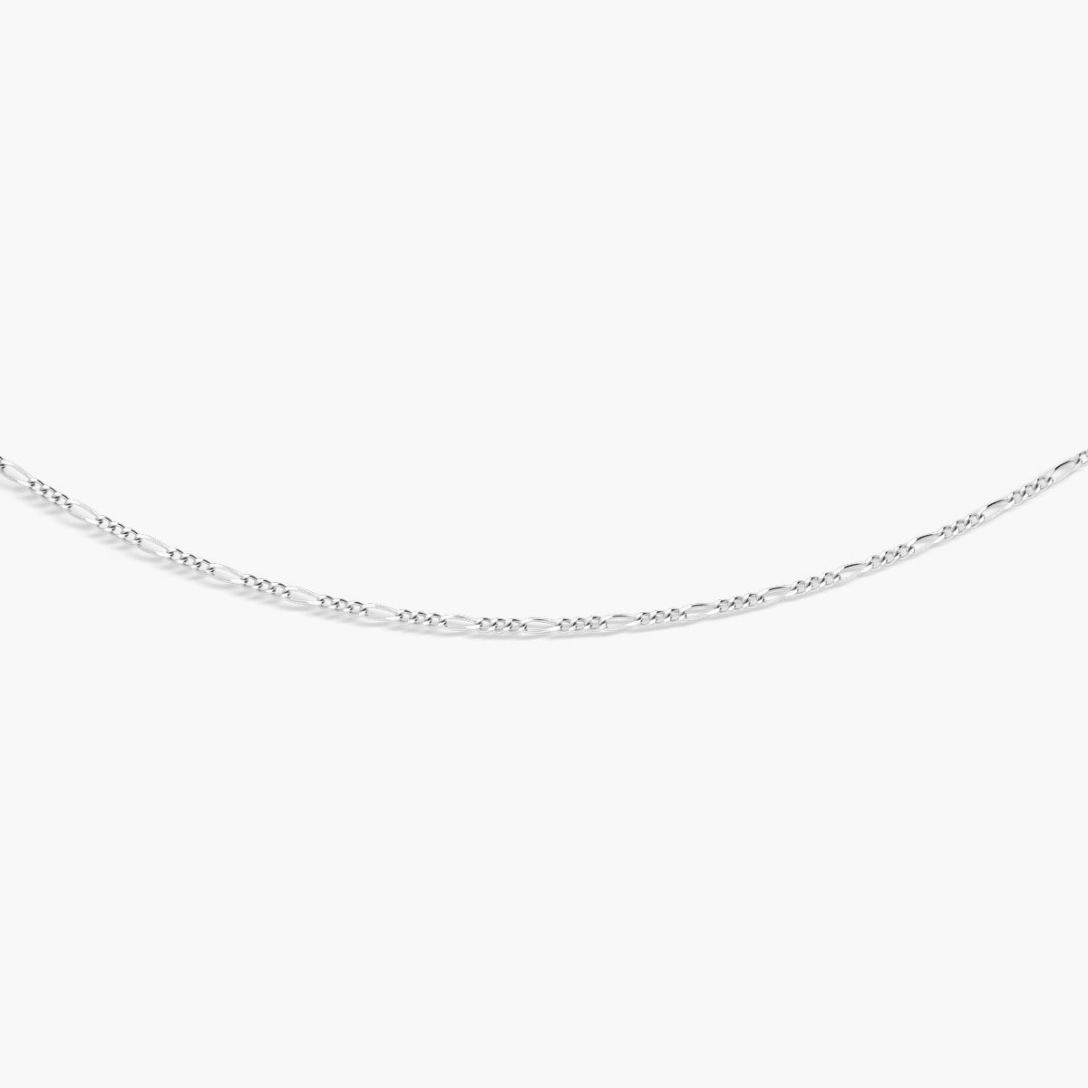 Cadena de plata 1ª ley 40 cm