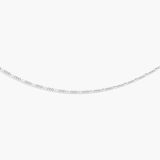 Cadena de plata 1ª ley 40 cm