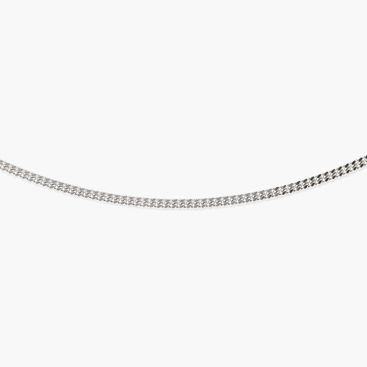 Cadena de plata 1ª ley 45 cm