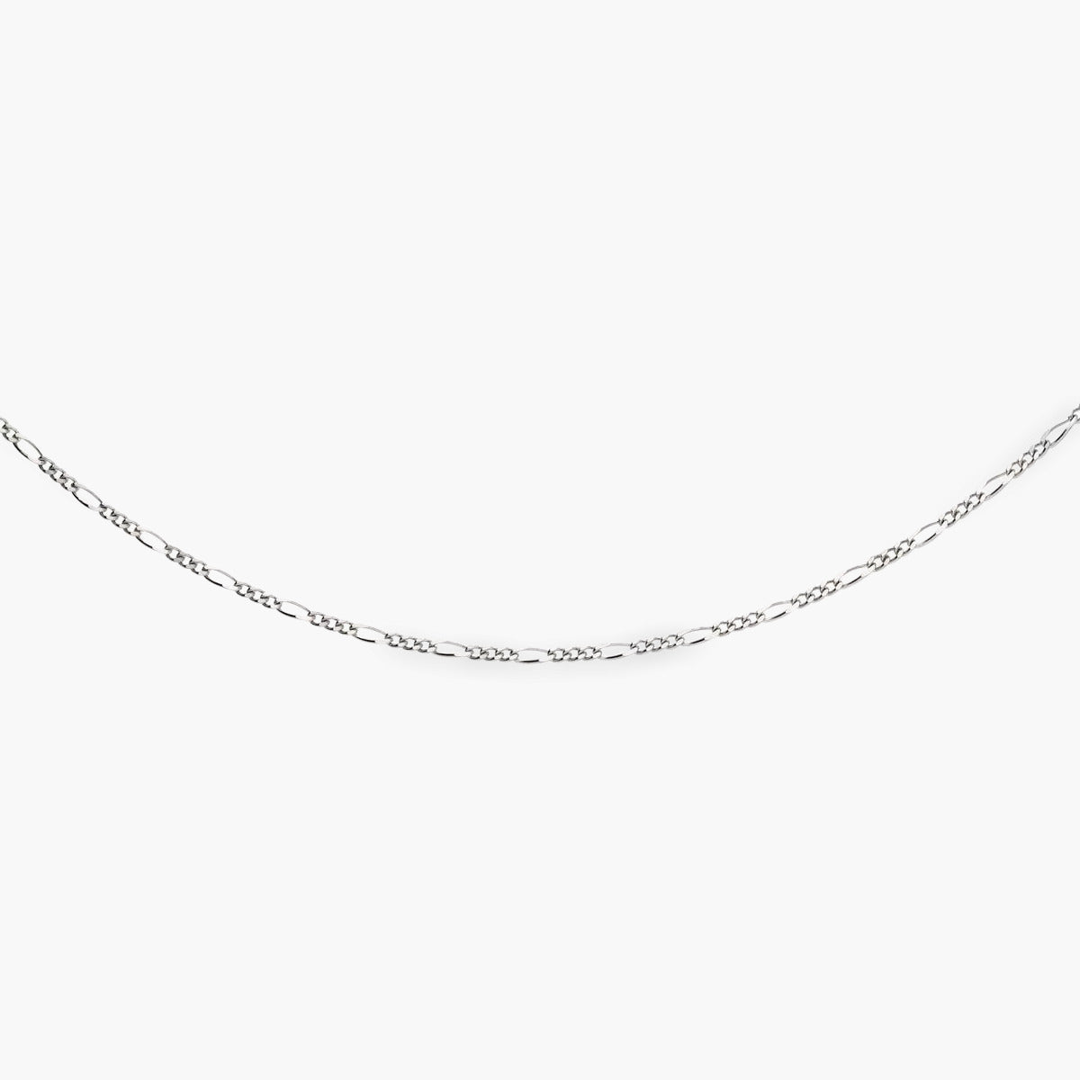 Cadena de plata 1ª ley 45 cm