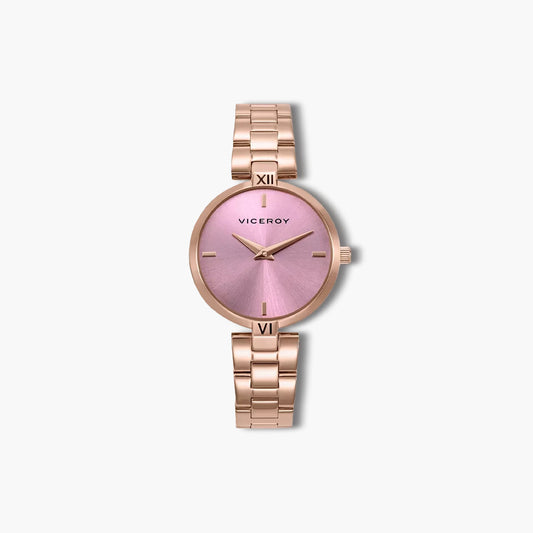 Reloj Viceroy Chic 401300-77 acero rosa esfera rosa