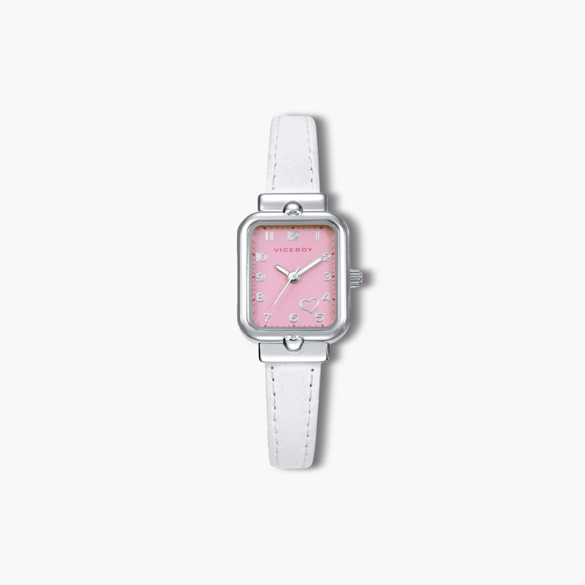 Reloj Viceroy Sweet 401330-75 infantil blanco esfera rosa