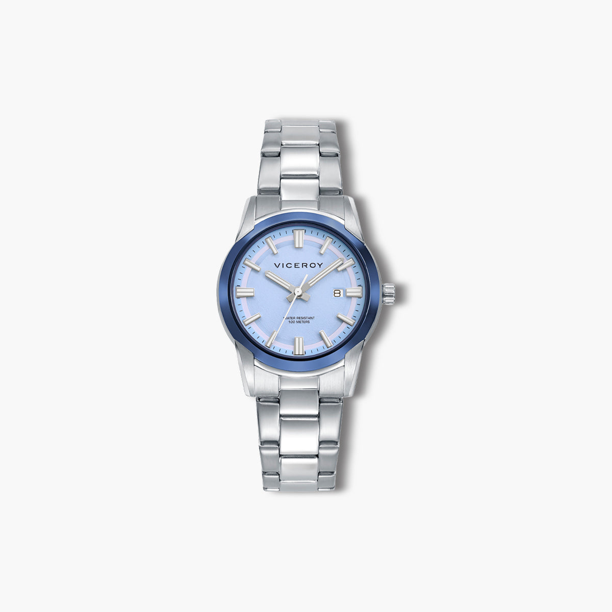 Reloj Viceroy Nexus 401348-37 acero bicolor esfera azul claro