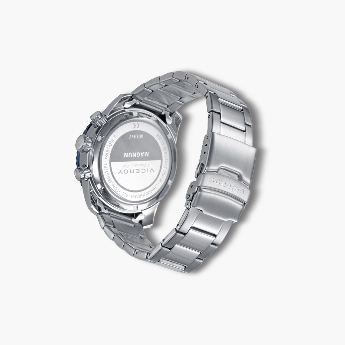 Reloj Viceroy Magnum 401457-37 cronógrafo acero esfera azul