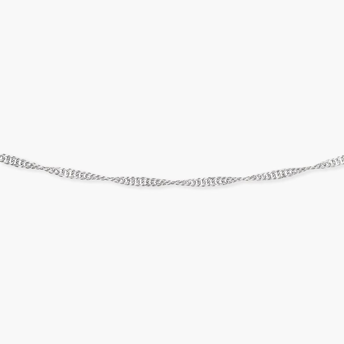 Cadena de plata 1ª ley 45 cm