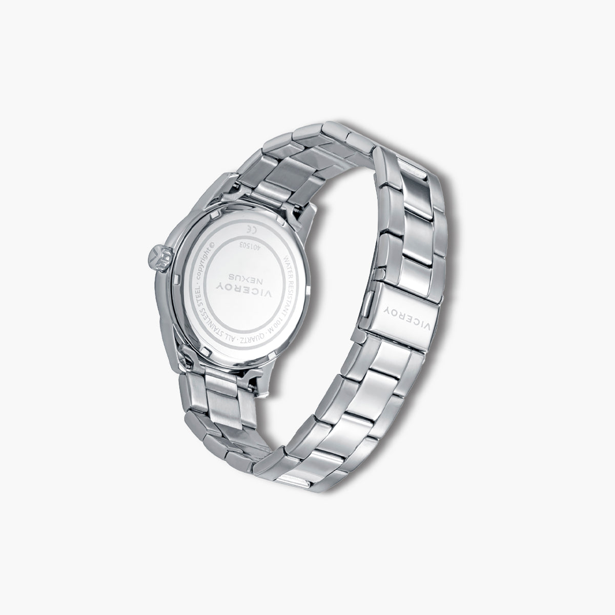 Reloj Viceroy Nexus 401503-97 acero bicolor esfera naranja y azul