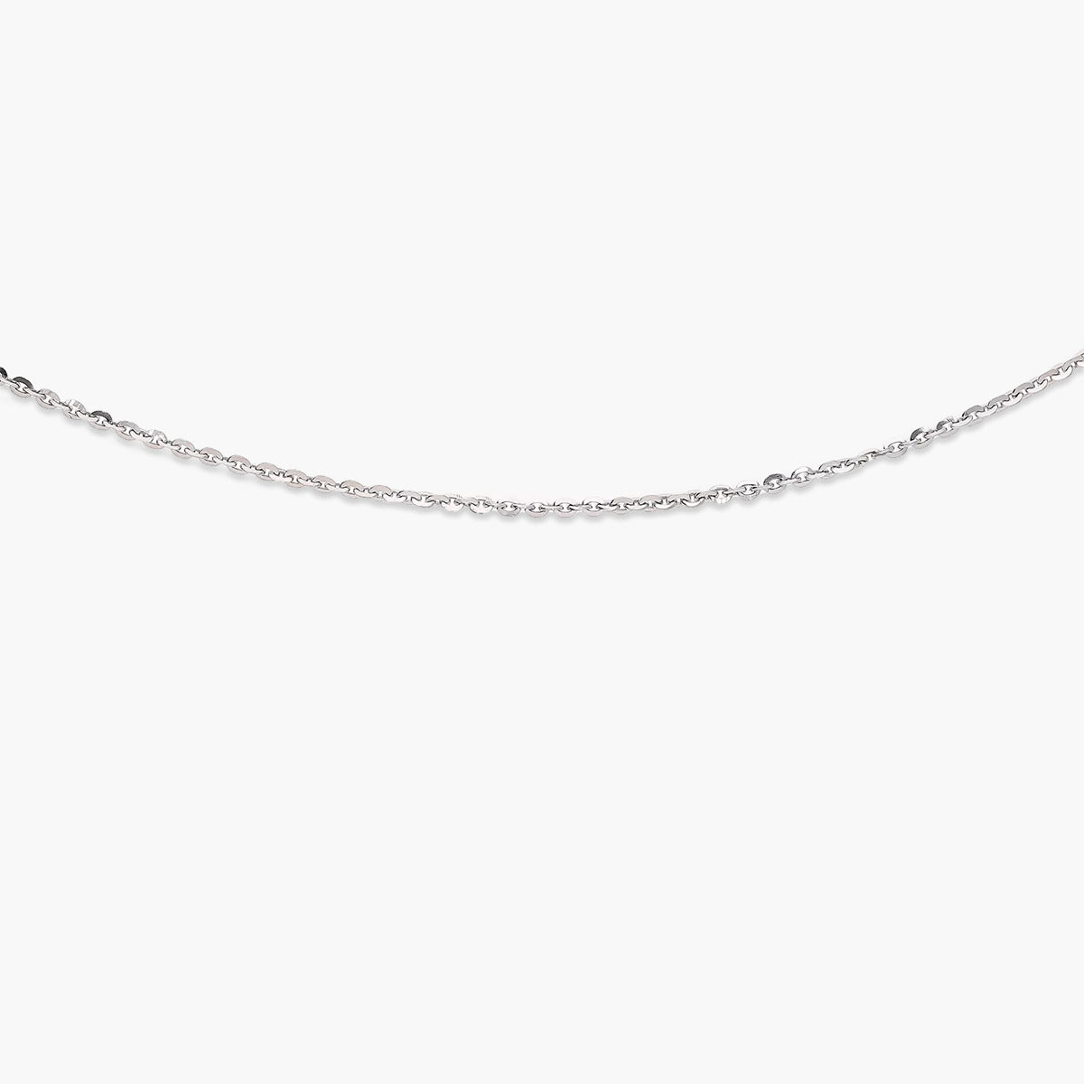 Cadena de plata 1ª ley 45 cm
