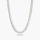 Cadena de plata 1ª ley 50 cm