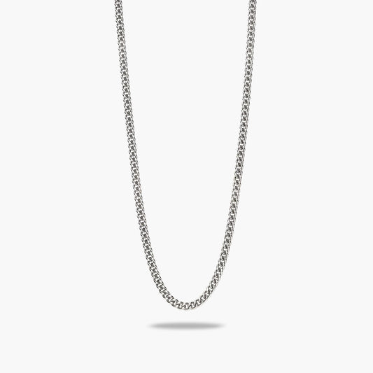 Cadena de plata 1ª ley 50 cm