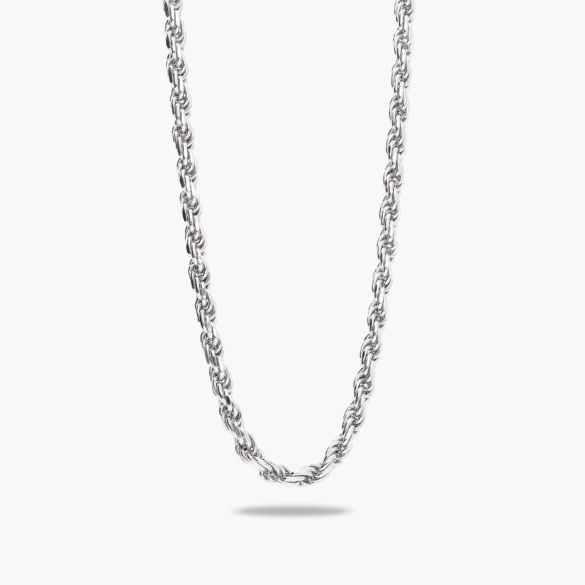 Gargantilla de plata 1ª ley 50 cm cordón 