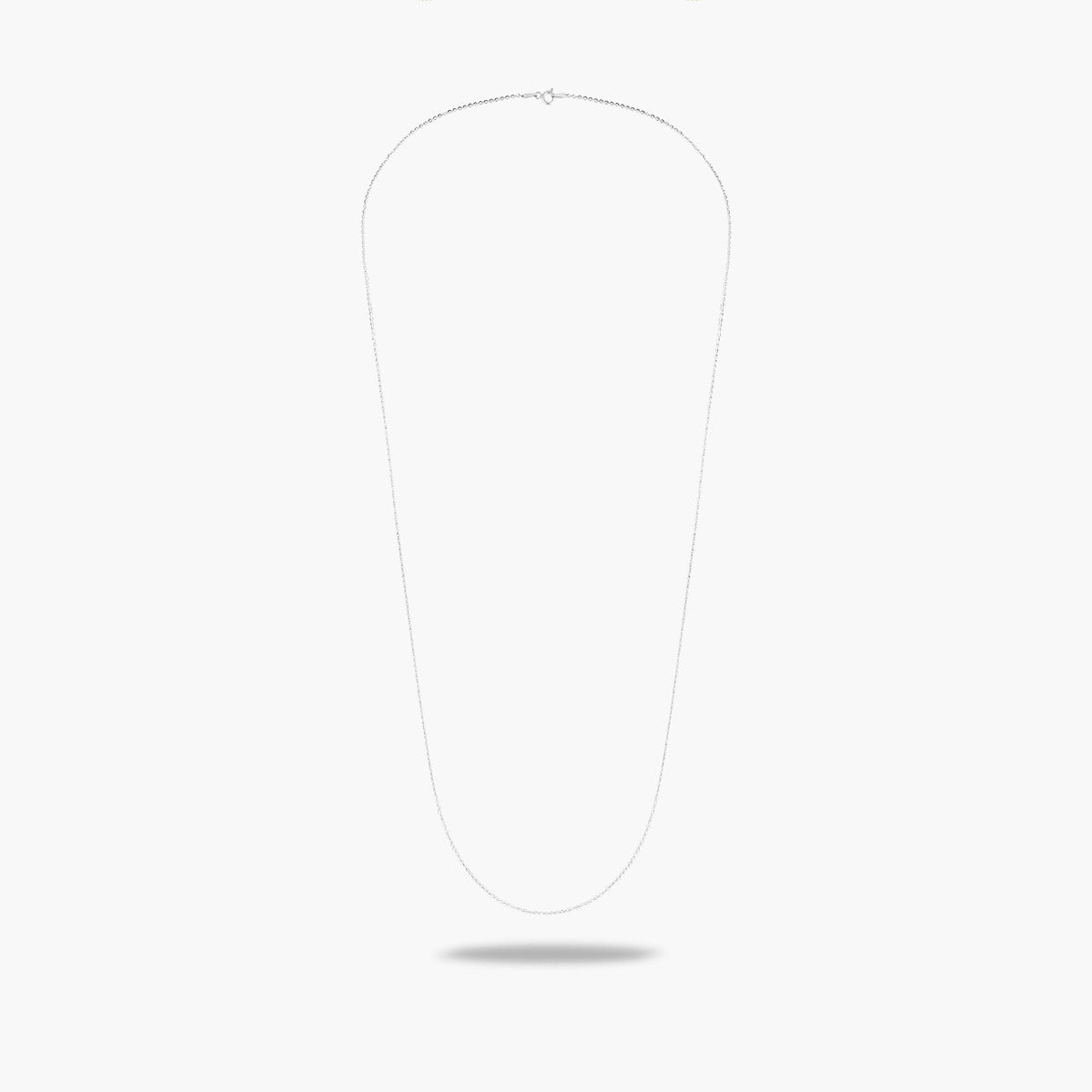 Cadena de plata 1ª ley 75 cm