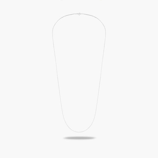 Cadena de plata 1ª ley 75 cm