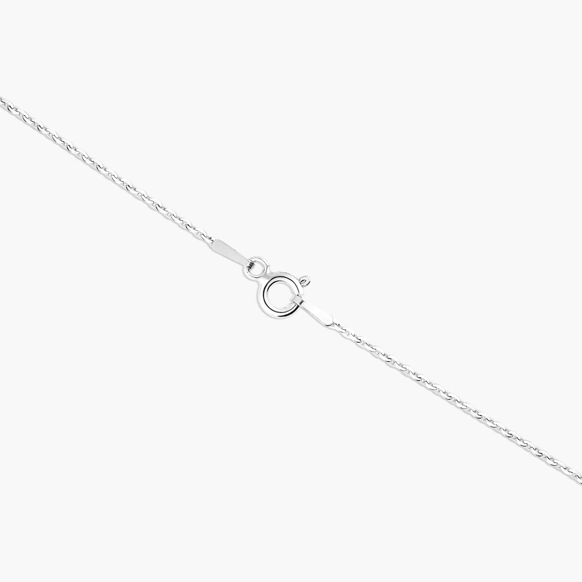 Cadena de plata 1ª ley 75 cm
