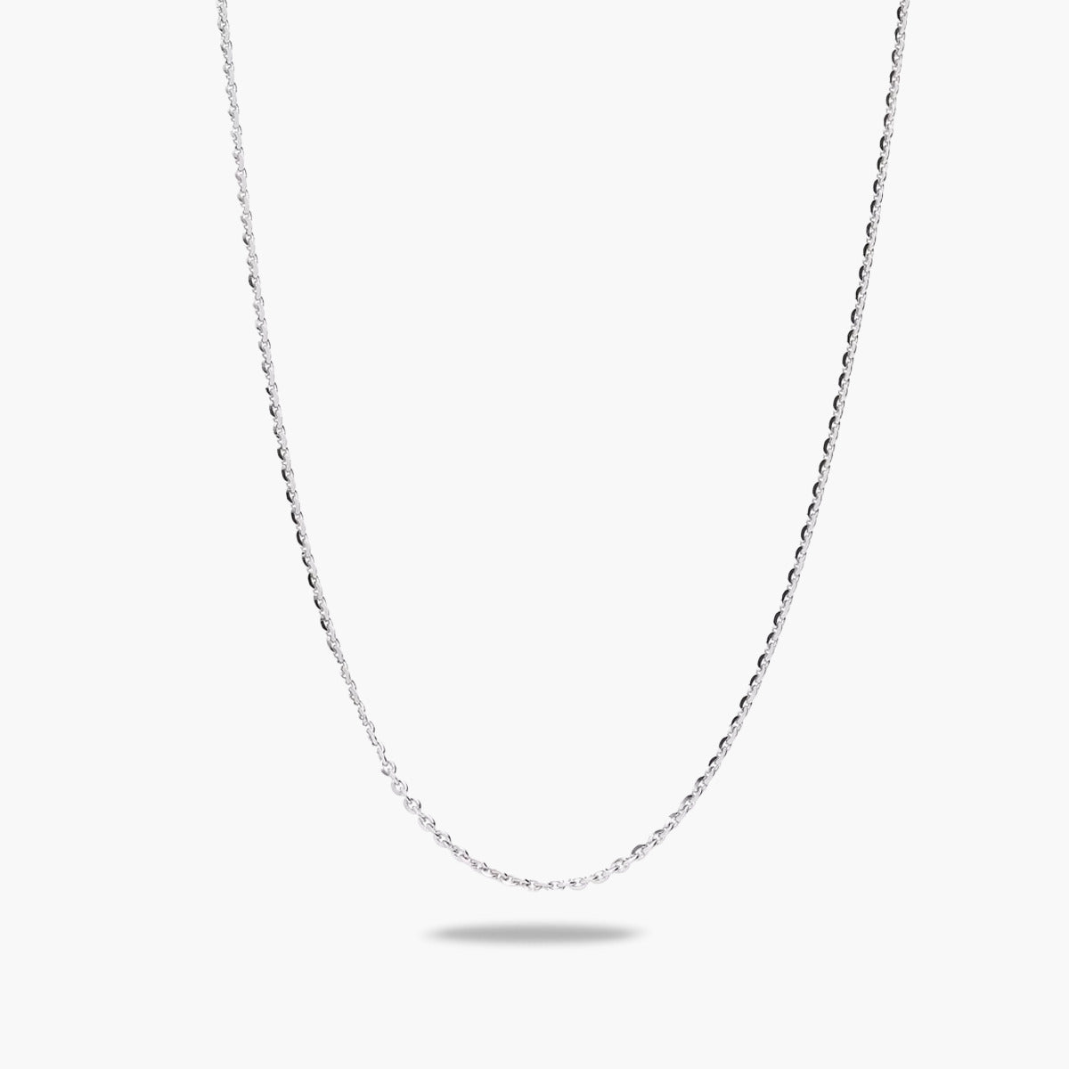Cadena de plata 1ª ley 60 cm