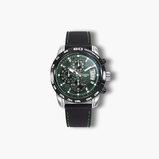 Reloj Viceroy Heat 40421-67 cronógrafo negro y verde