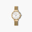 Reloj Viceroy Kiss 41150-05 acero dorado esfera blanca