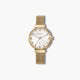 Reloj Viceroy Kiss 41150-05 acero dorado esfera blanca