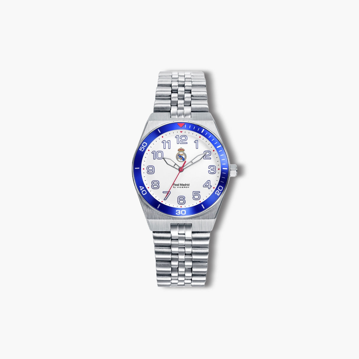 Reloj Viceroy Real Madrid 41154-05 acero esfera blanca y azul
