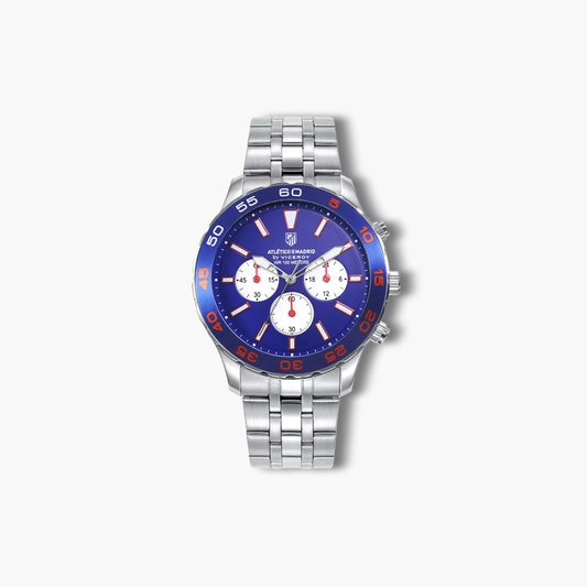 Reloj Viceroy Atlético de Madrid 41157-36 acero esfera azul y blanca