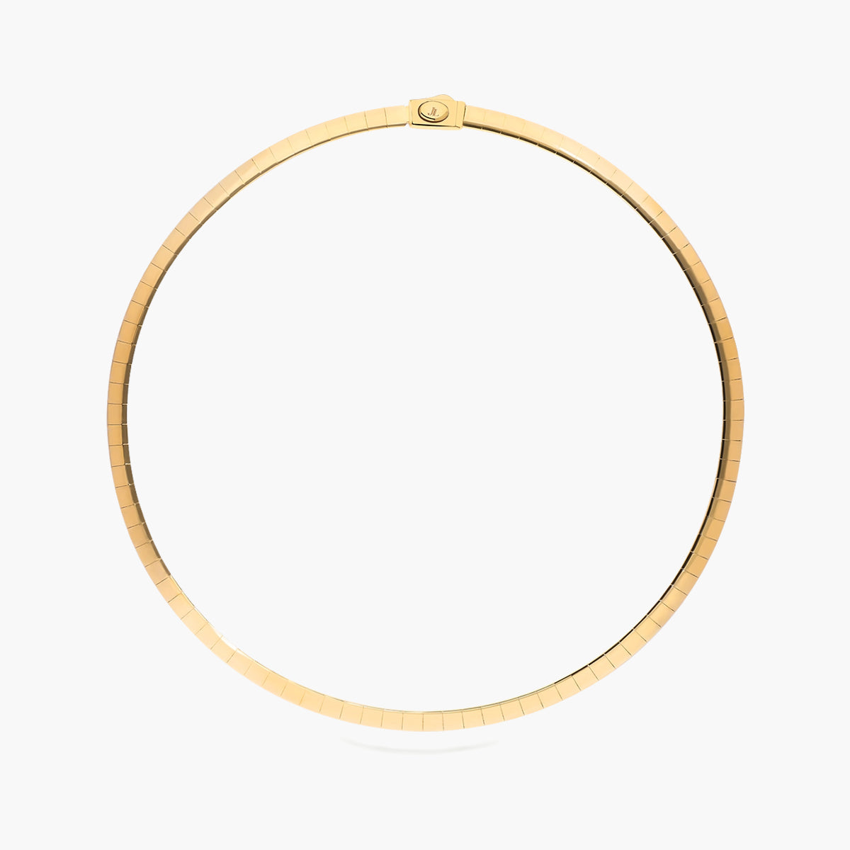 Gargantilla omega de oro 18K 42 cm